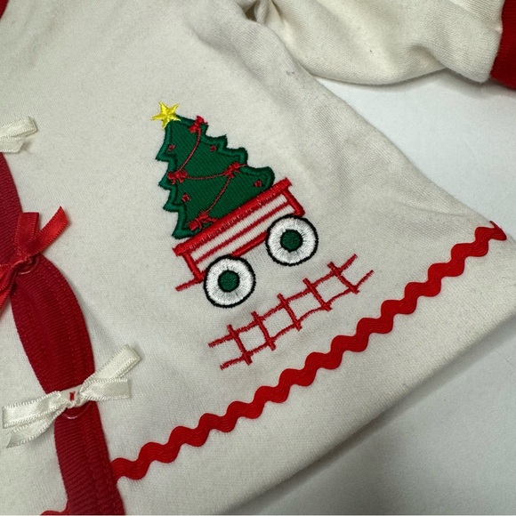 CC Baby Vintage Christmas Longsleeve 3/6 months - Picture 5 of 5